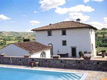 Hotel / Bed and Breakfast in Florence, Tuscany, Italy. Lodging at Villa Montartino.