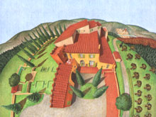 Bed and Breakfast accommodation in Florence, Tuscany, Italy. Villa Poggio Sanfelice