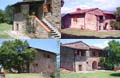 Tuscan farmhouse rental apartments, east of Florence
