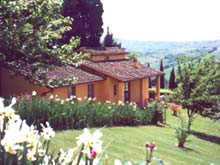 Italian holiday apartments - rental property just 20 kilometres from Florence, Tuscany.